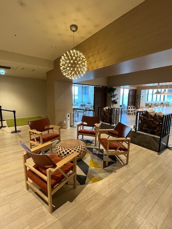 旭川住宿Hotel Amanek Asahikawa飯店大廳