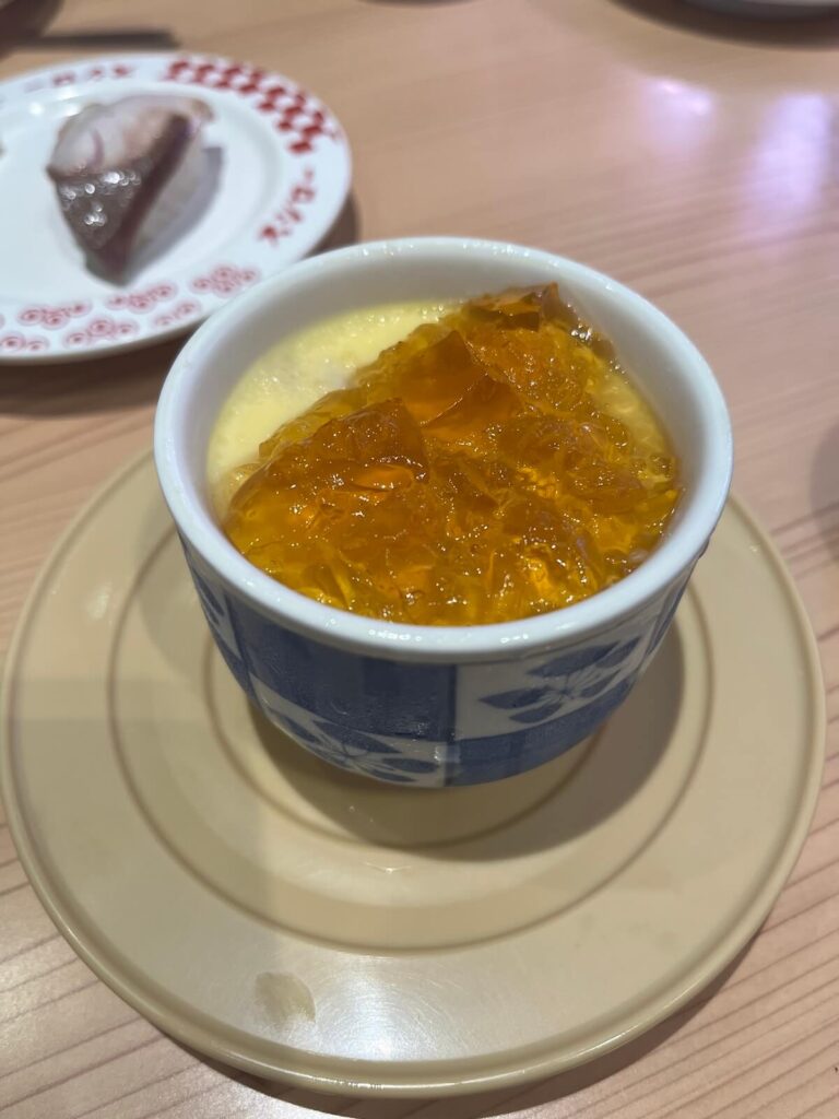 萬博壽司郎未來型世博店：冷茶碗蒸