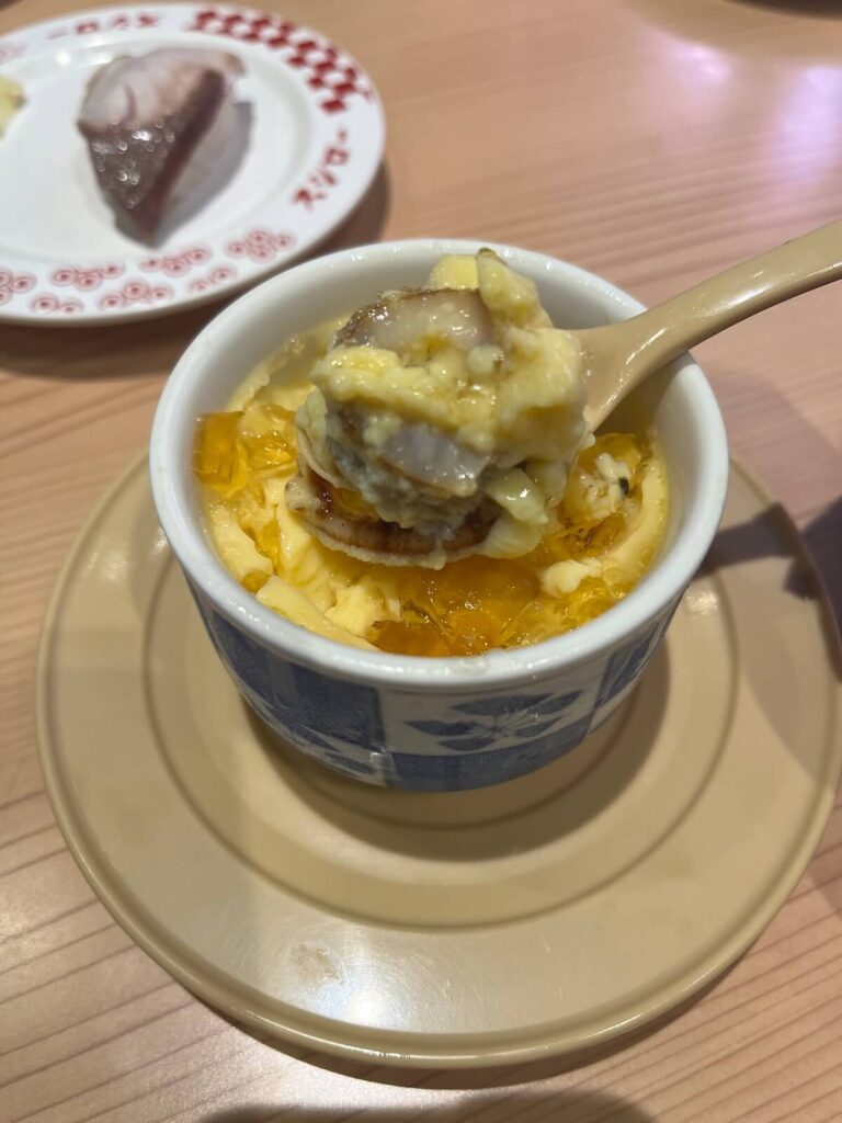 萬博壽司郎未來型世博店：冷茶碗蒸