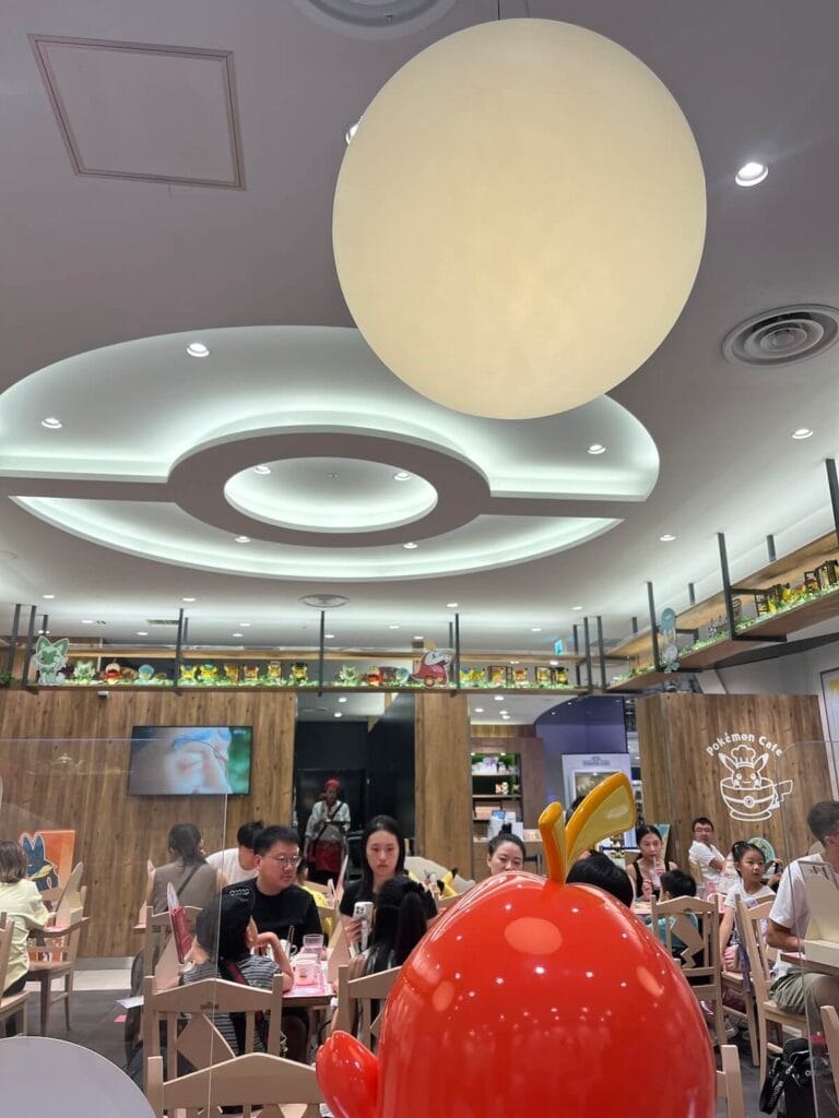 Pokemon Cafe 用餐環境