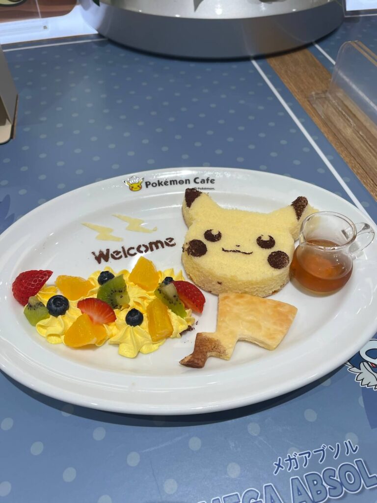 Pokemon Cafe 餐點
