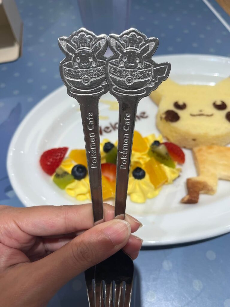 Pokemon Cafe 餐具