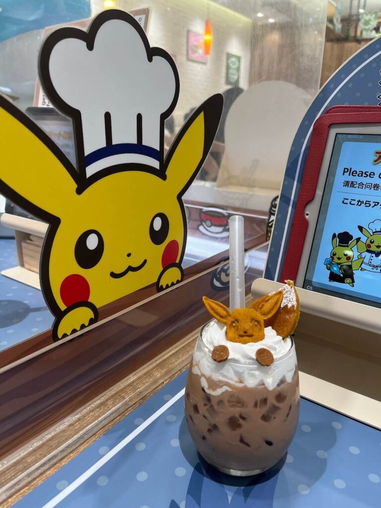 Pokemon Cafe 餐點