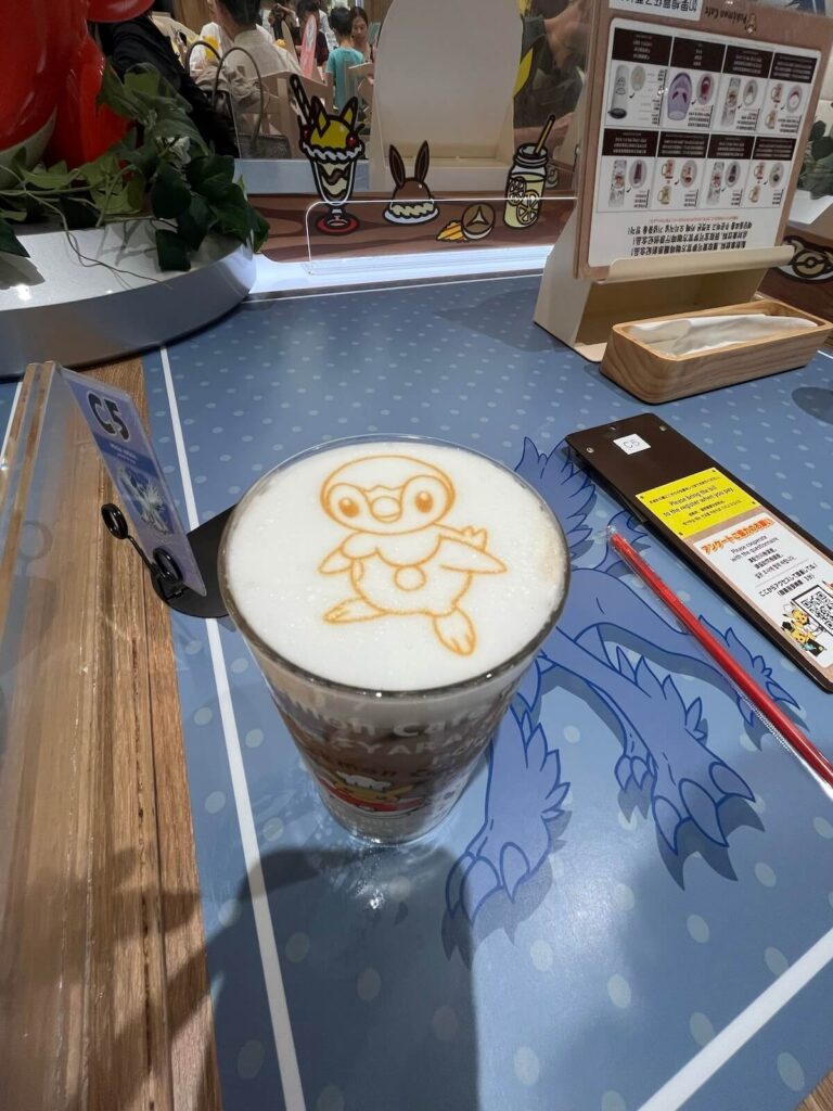 Pokemon Cafe 餐點