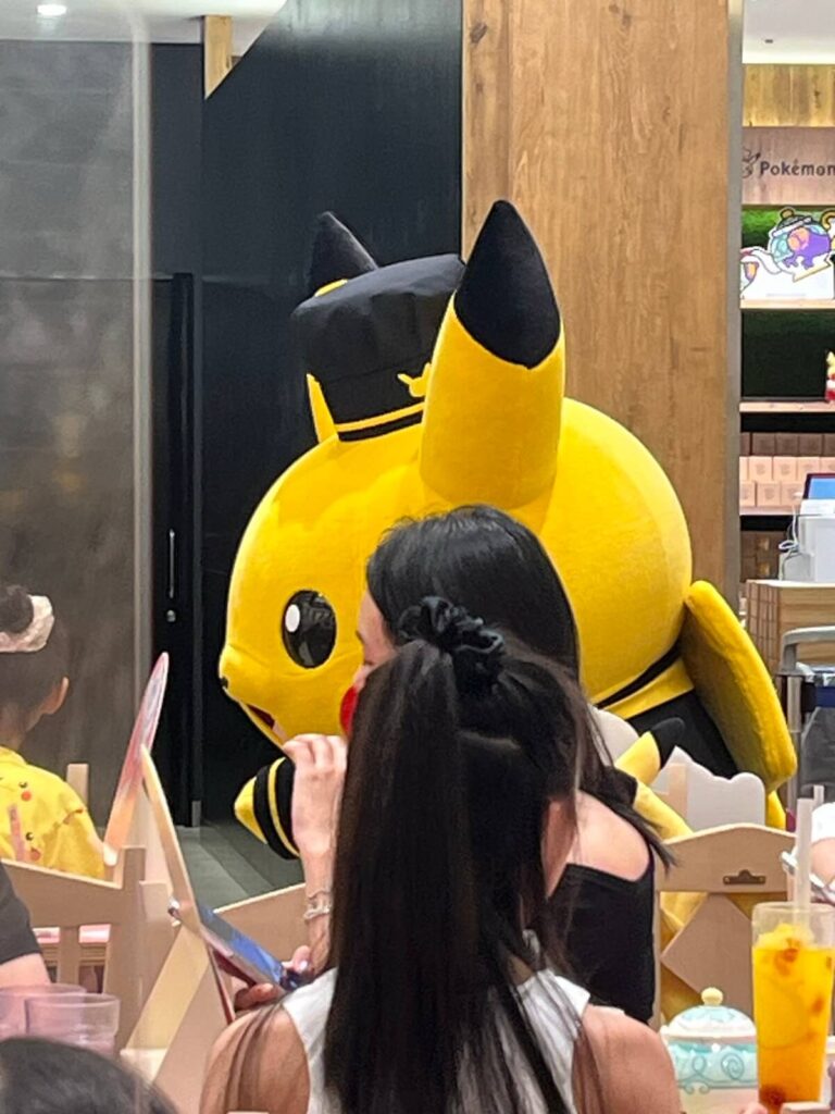 Pokemon Cafe 皮卡丘表演