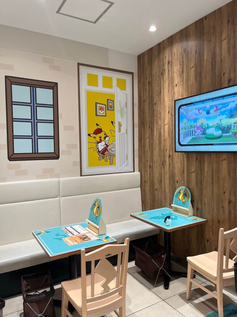 Pokemon Cafe 用餐環境