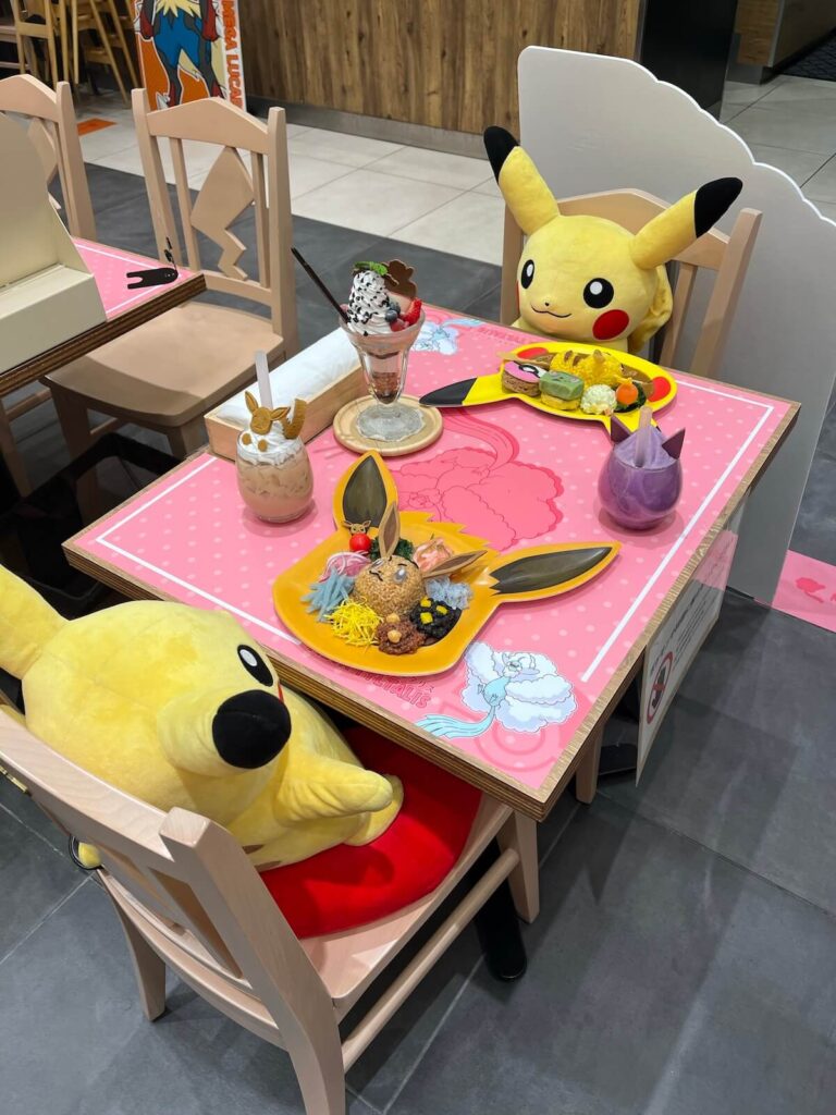 Pokemon Cafe 用餐環境