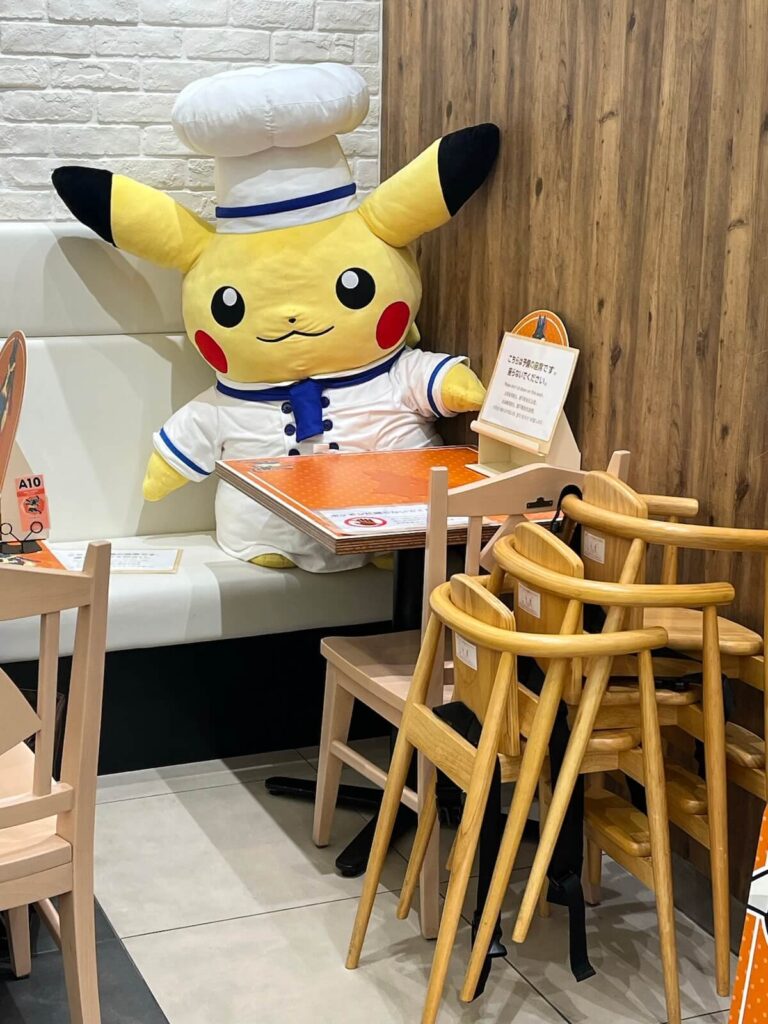 Pokemon Cafe 用餐環境