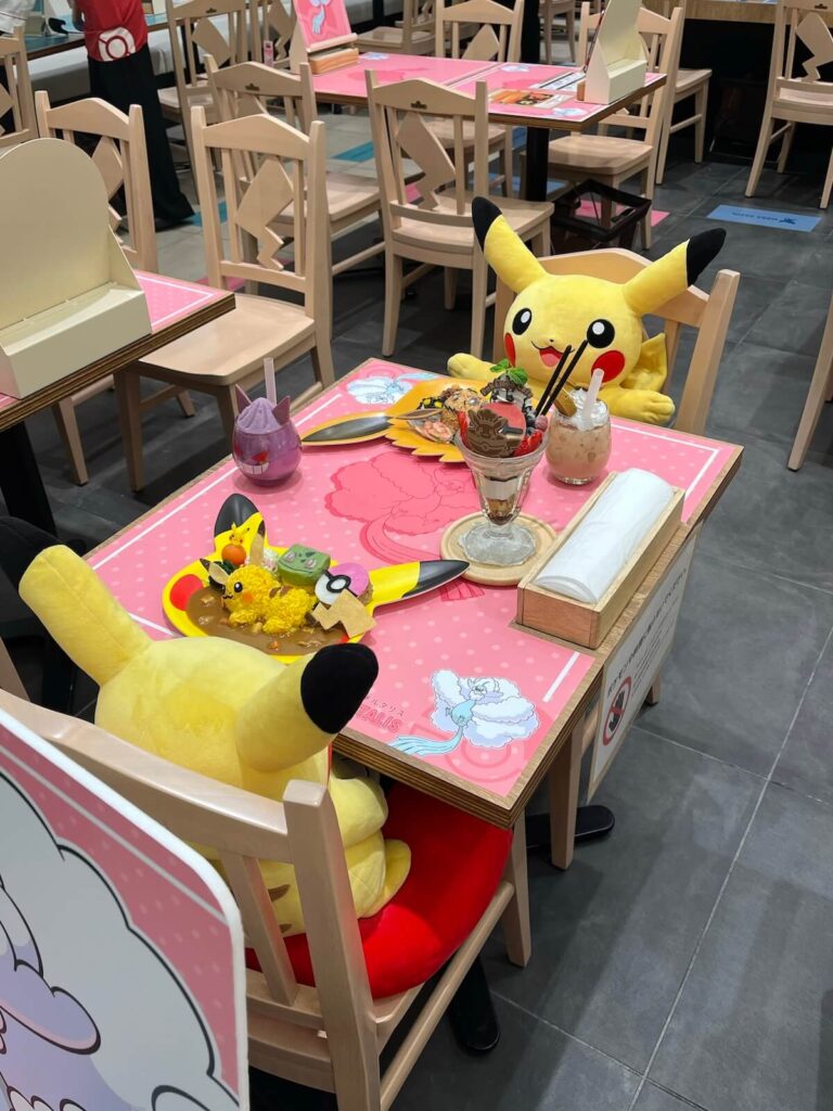 Pokemon Cafe 用餐環境