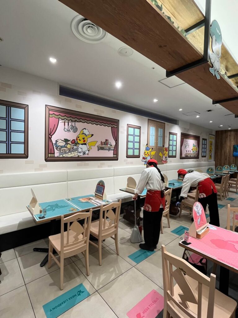 Pokemon Cafe 用餐環境
