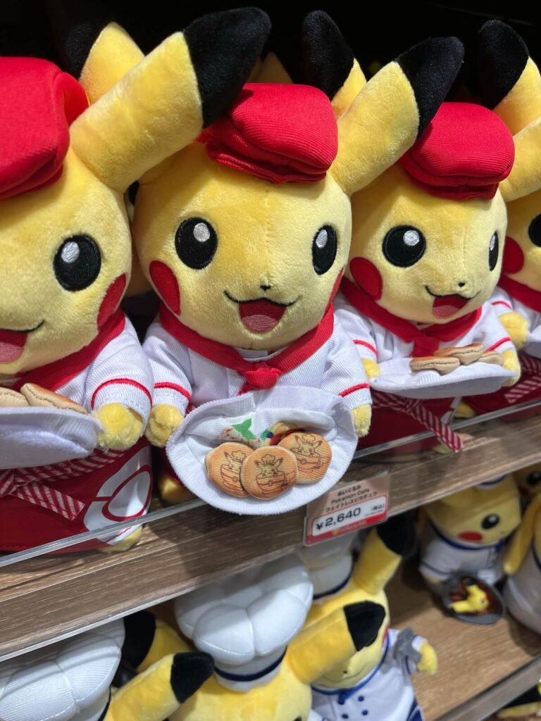 Pokemon Cafe 周邊商品區