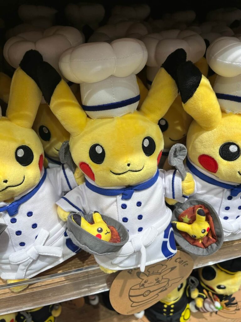 Pokemon Cafe 周邊商品區