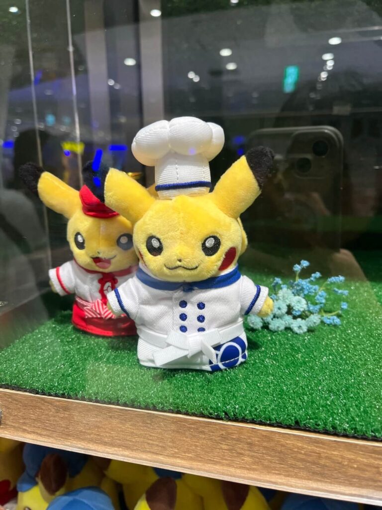 Pokemon Cafe 周邊商品區
