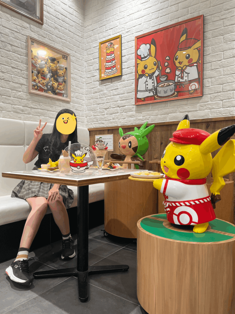 Pokemon Cafe 必拍角落