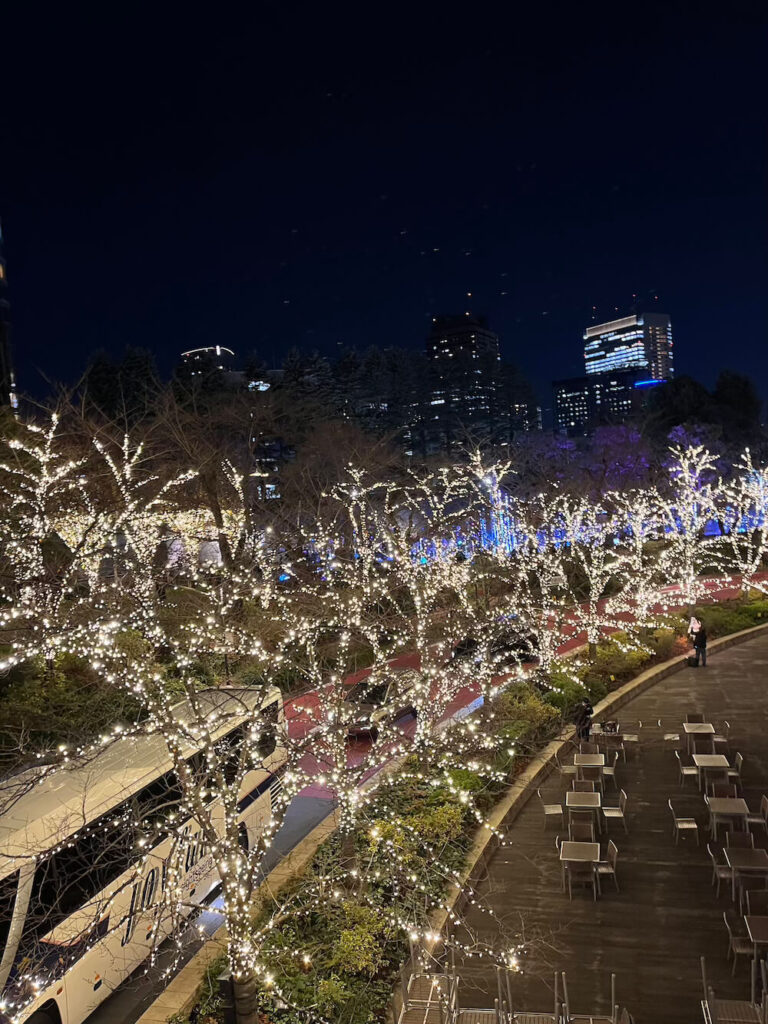 東京中城聖誕點燈