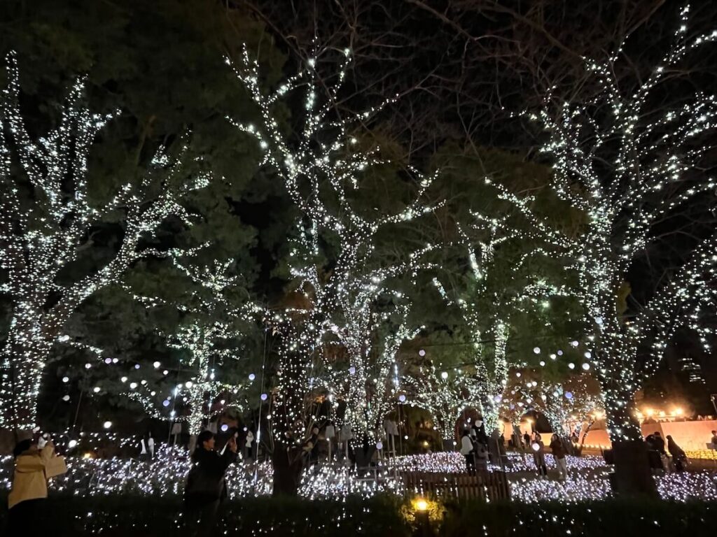 東京中城聖誕點燈