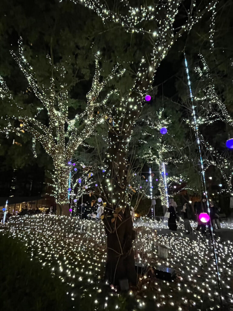 東京中城聖誕點燈