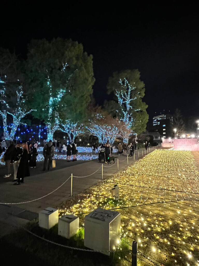 東京中城聖誕點燈