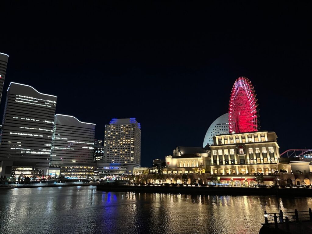 橫濱港夜景