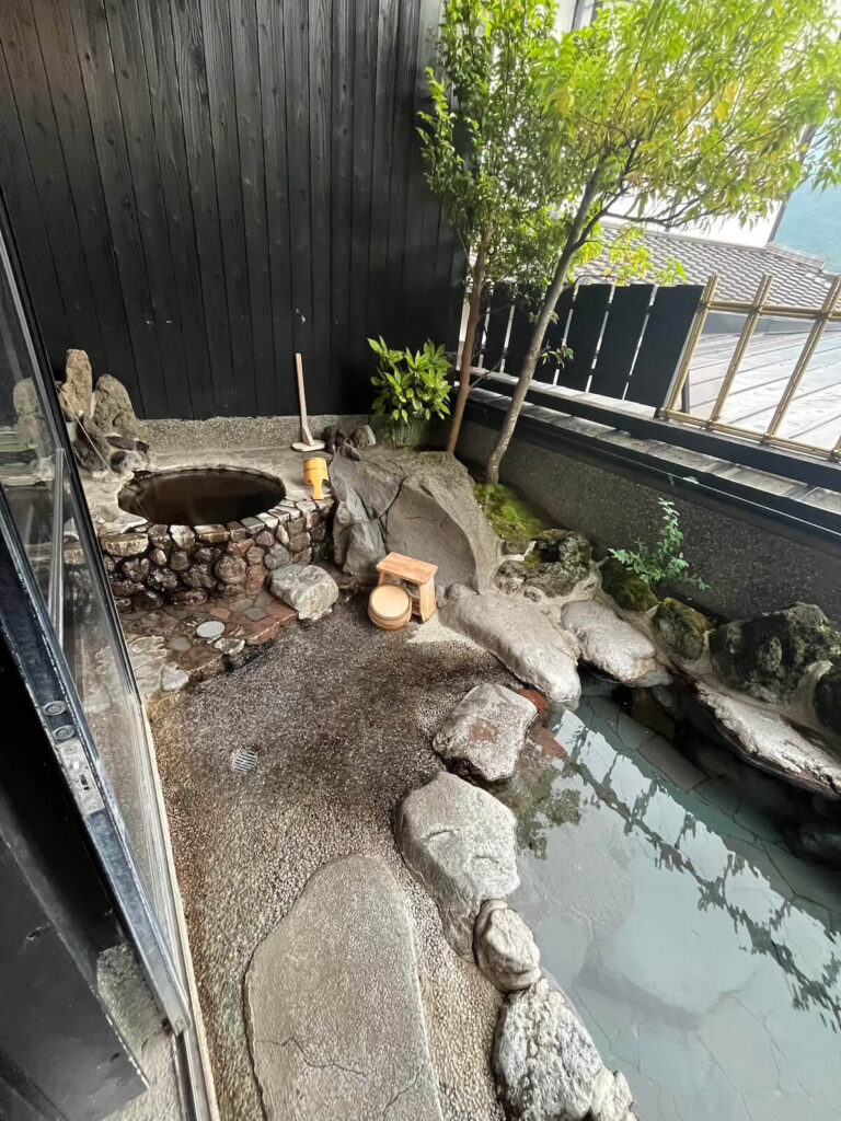 湯布院溫柔之鄉旅館：私人溫泉