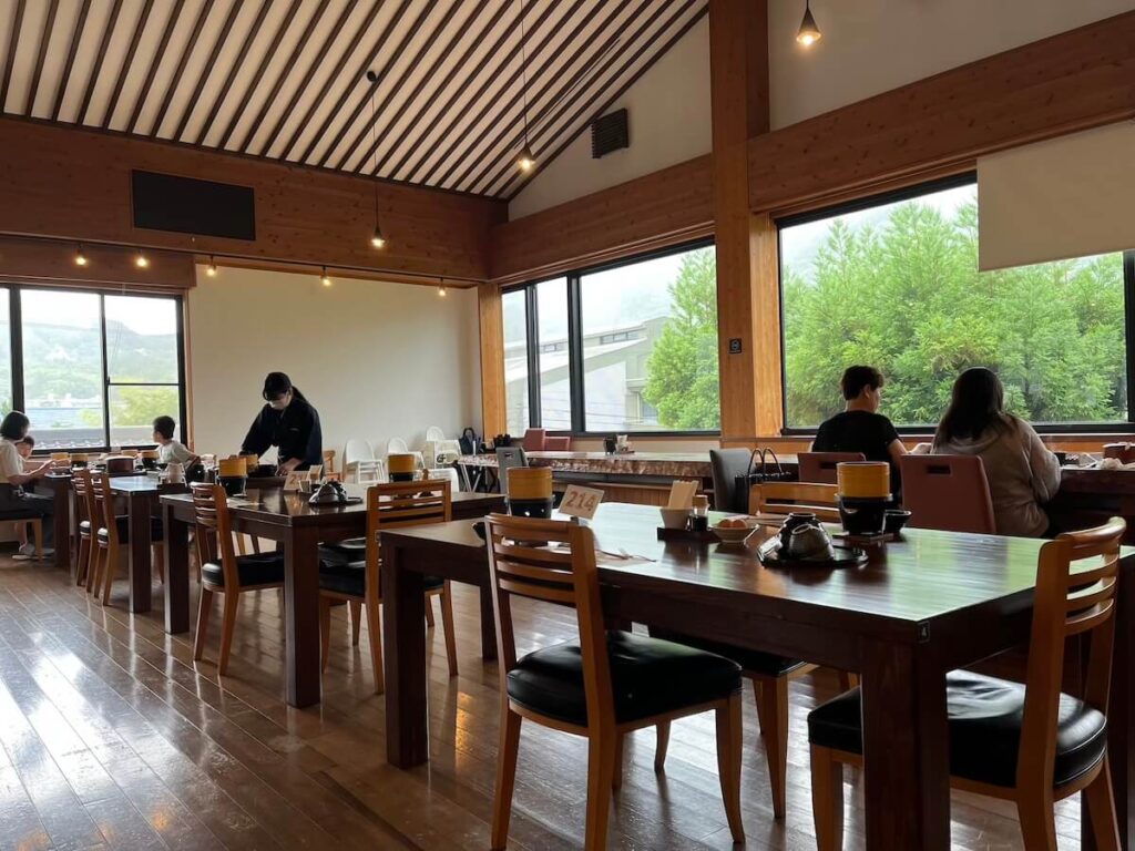 湯布院溫柔之鄉旅館：早餐餐廳