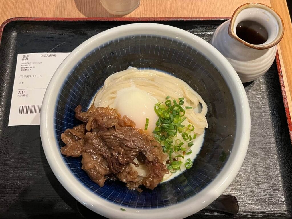 釜喜利烏龍麵：甲斐特製