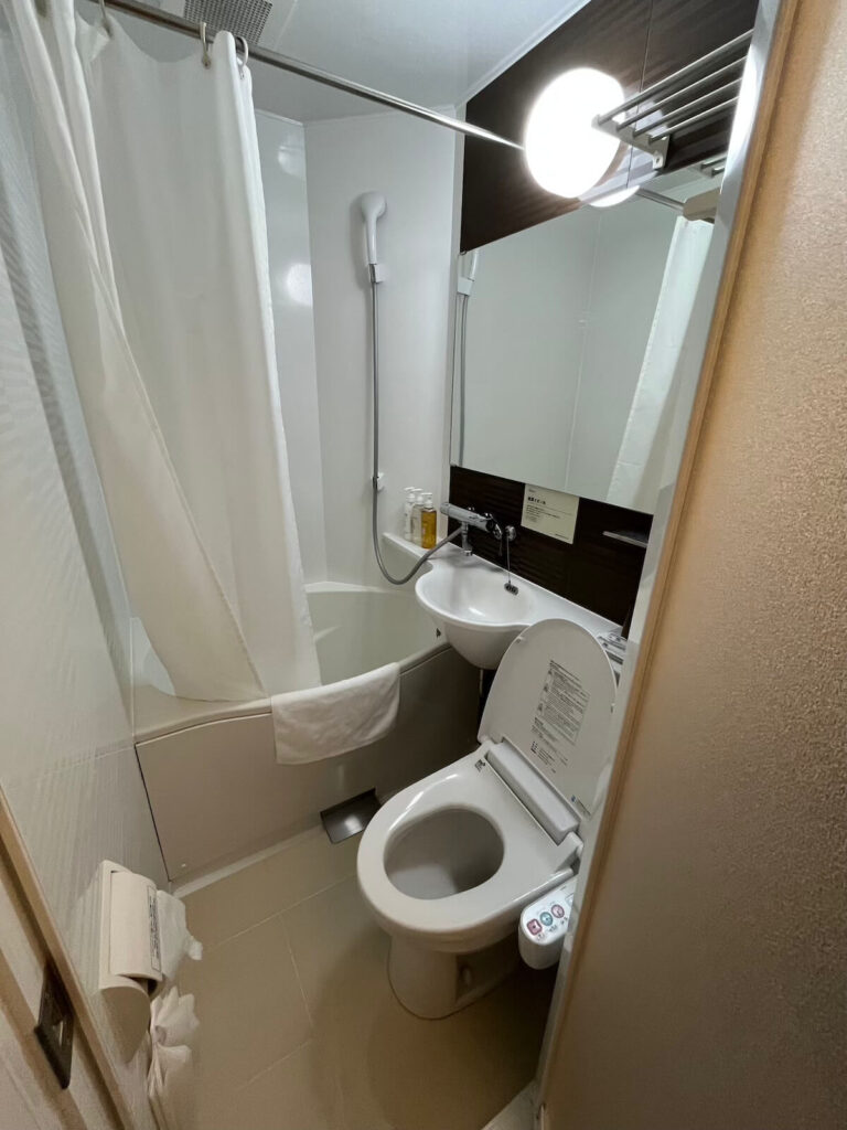SUPERHOTEL (別府站前超級飯店) 房間廁所