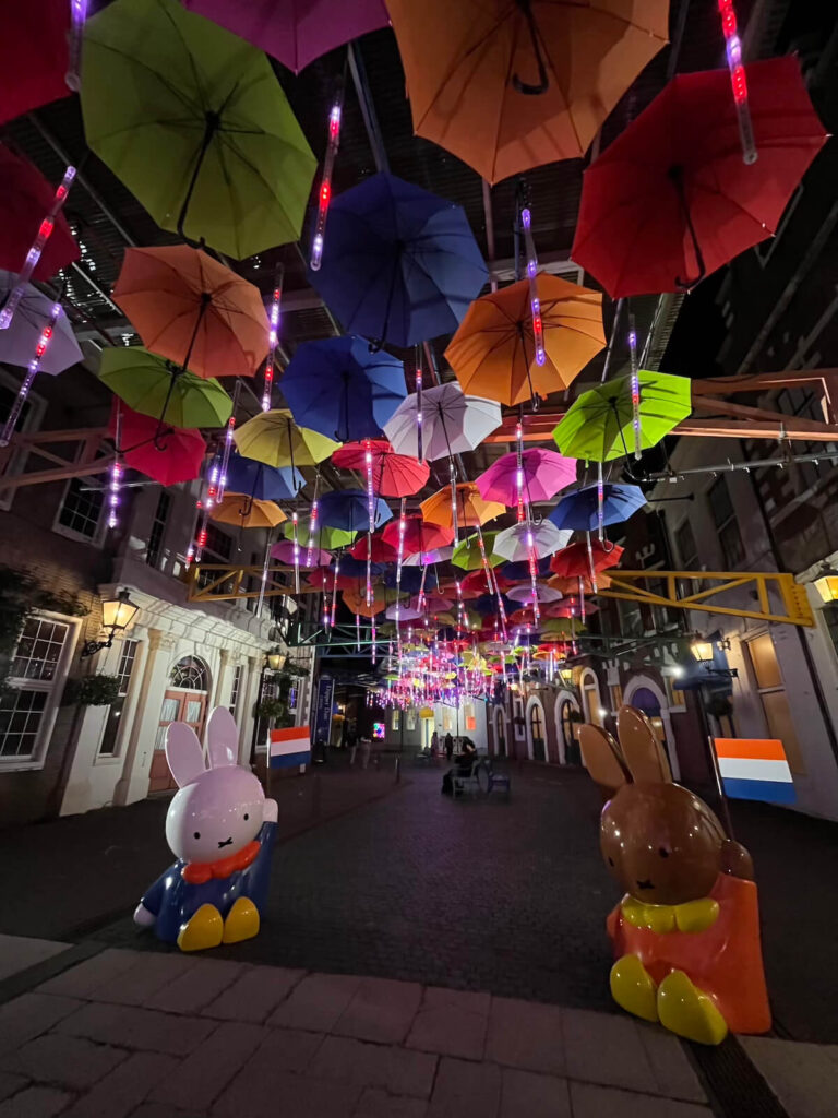 豪斯登堡 miffy 夜景
