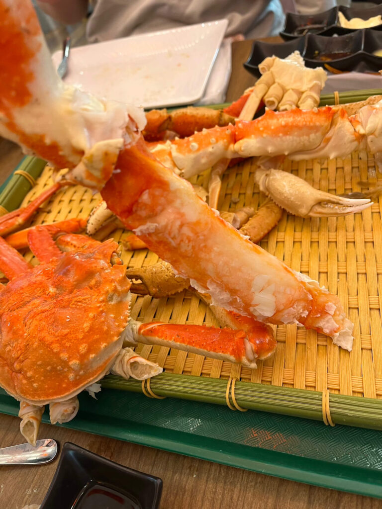 築地かに祭り帝王蟹:帝王蟹吃到飽