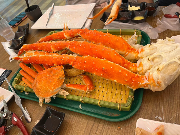 築地かに祭り帝王蟹:帝王蟹吃到飽外觀