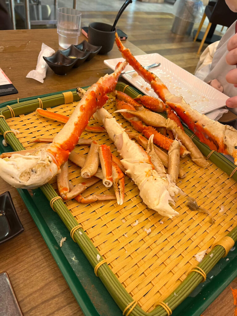 築地かに祭り帝王蟹:帝王蟹吃到飽外觀