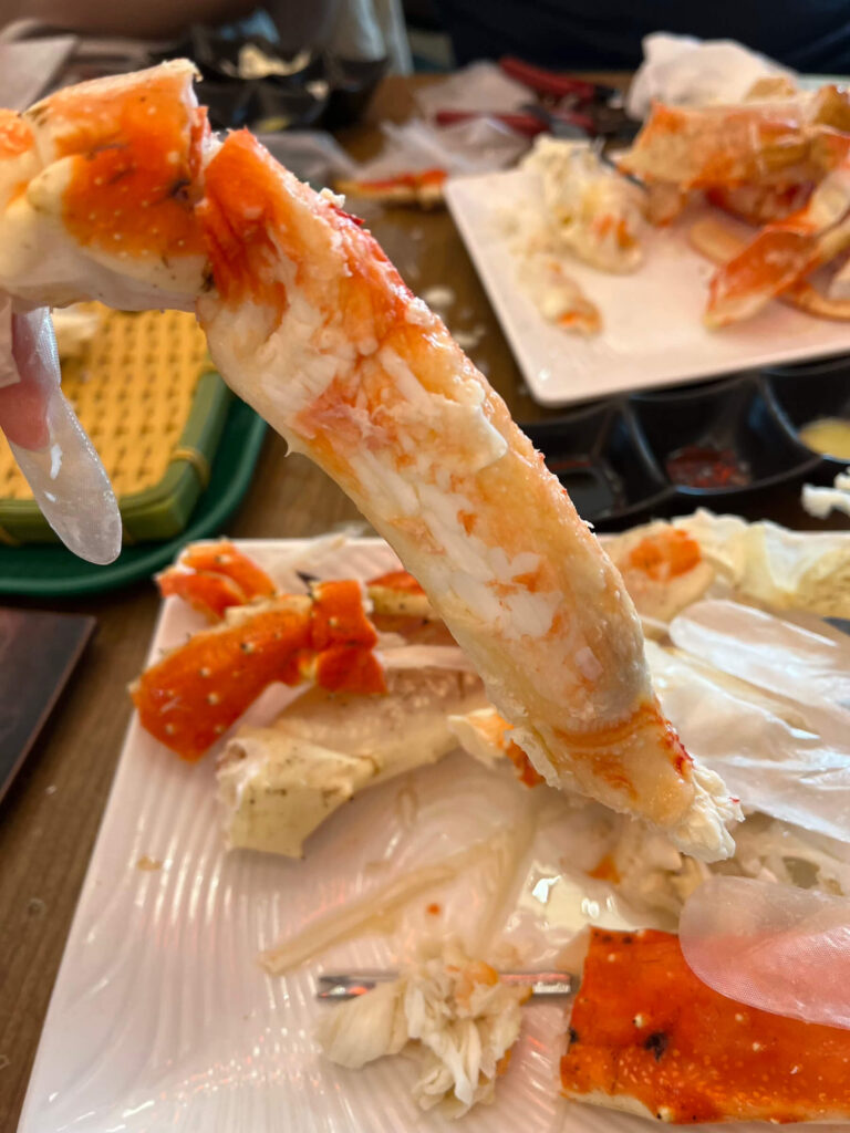 築地かに祭り帝王蟹:帝王蟹吃到飽外觀